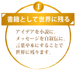 小説と自分史を代筆でのこす